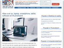 Tablet Screenshot of personalcomputercare.nl